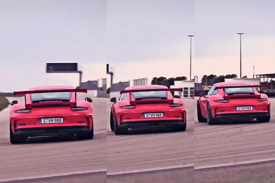 Δείτε τη νέα Porsche 911 GT3 RS να γλιστράει στα όρια! (video)