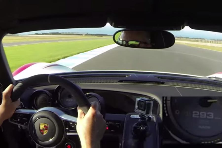 Η Porsche 918 Spyder κάνει ένα ακόμα ρεκόρ γύρου (video)
