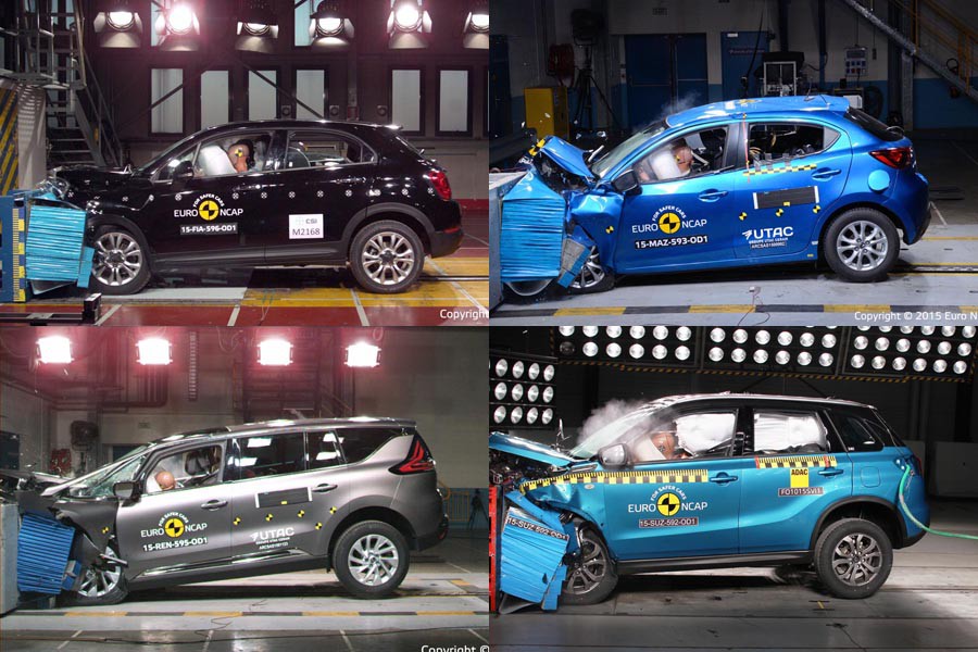 Εκπλήξεις στα νέα crash tests του Euro NCAP με 4άστερα μοντέλα