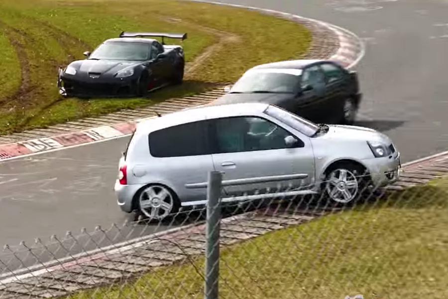 Ατύχημα στο Nurburgring για γέλια και για κλάματα! (video)