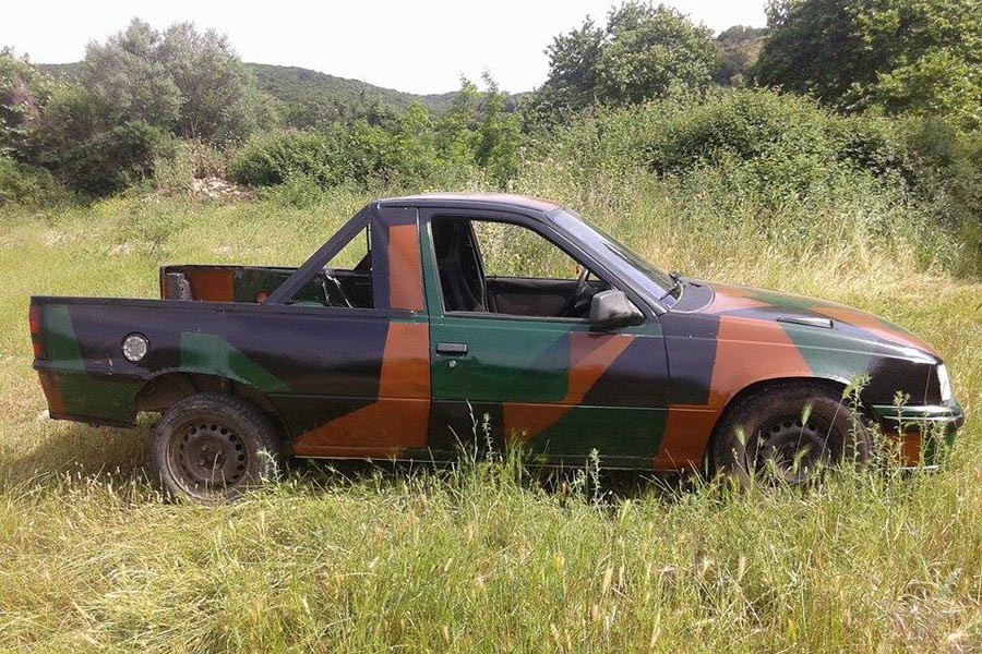 Μοναδικό «Ελληνικό» Opel Kadett pick up!