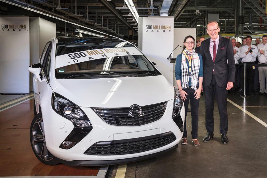 Η GM γιορτάζει την παραγωγή 500 εκατομμυρίων αυτοκινήτων