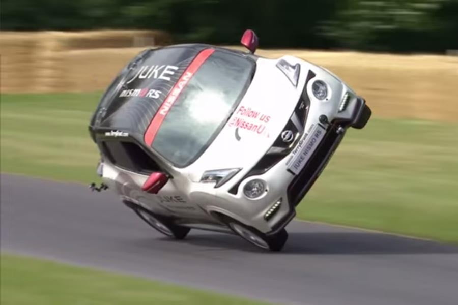Nissan Juke έκανε ρεκόρ ταχύτητας στους δύο τροχούς! (+video)