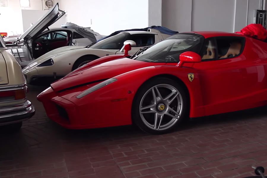 Απίστευτη συλλογή 23 αυτοκινήτων αξίας €58 εκατομμυρίων! (video)