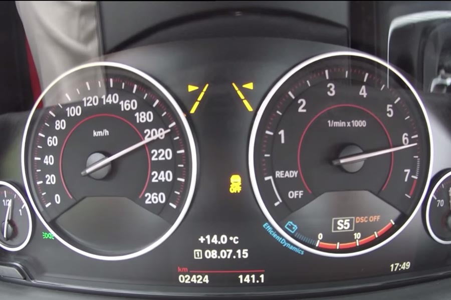 BMW 340i επιταχύνει στα 0-200 χλμ./ώρα πολύ άνετα (video)