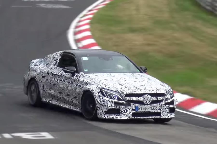 Η νέα Mercedes-AMG C 63 Coupe εν ώρα δράσης! (videos)
