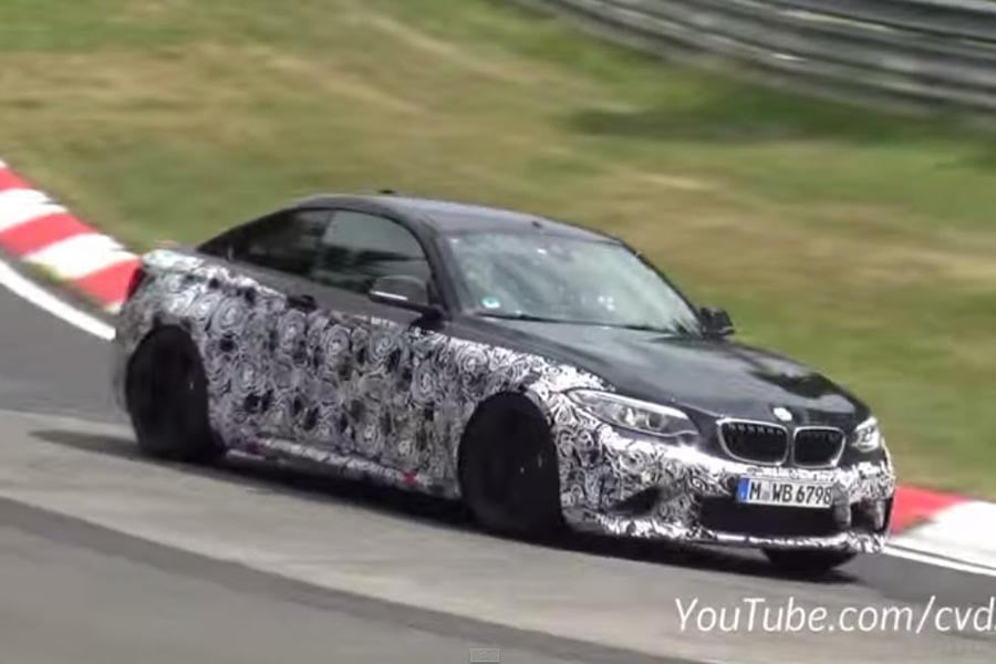 Η νέα BMW M2 δοκιμάζεται στα όρια στο Nurburgring (video)