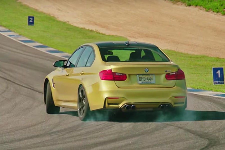 Μαθήματα ντριφτ από οδηγό αγώνων με νέα BMW M3 (video)