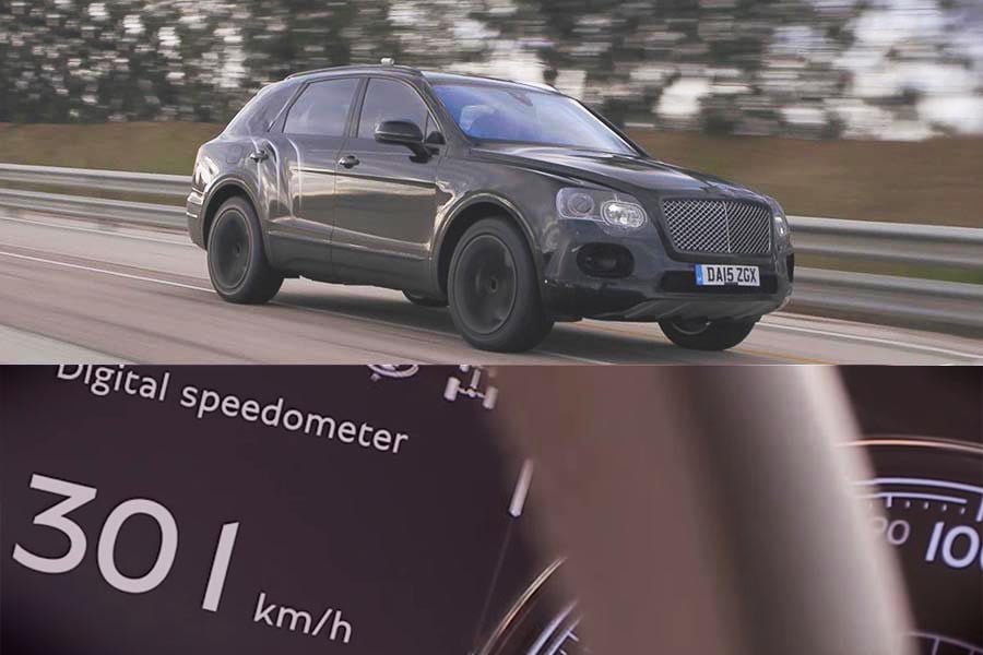 Η πανίσχυρη Bentley Bentayga φτάνει τα 301 χλμ./ώρα! (video)
