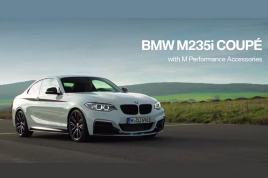 Δυναμικό soundtrack της BMW M235i M Performance (+video)