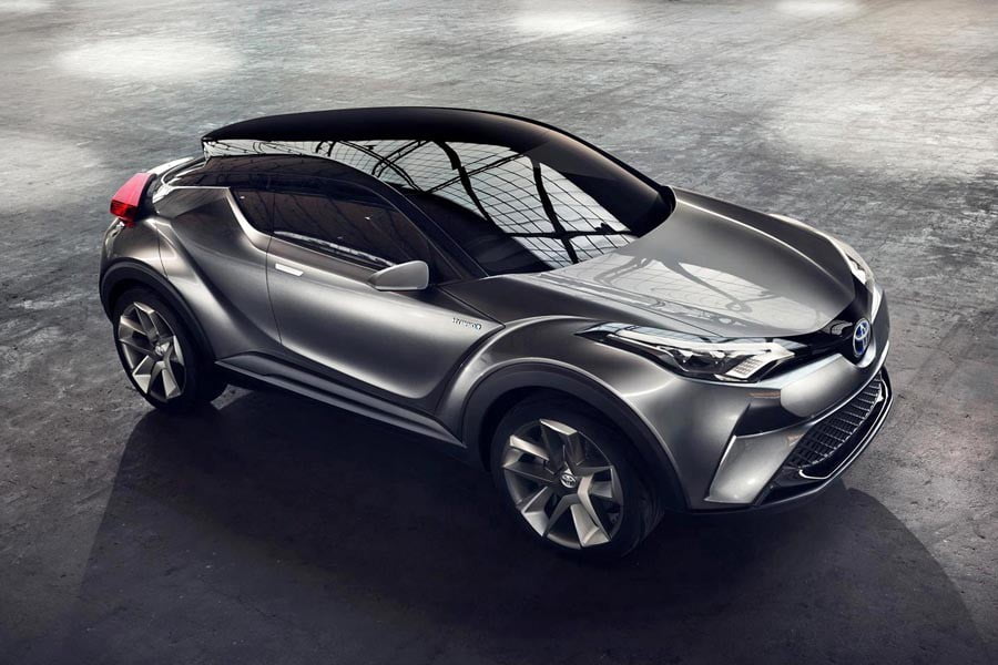 Νέο εντυπωσιακό μικρό SUV Toyota C-HR Concept hybrid
