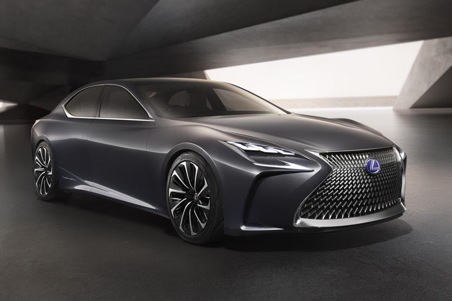 Νέο υδρογονοκίνητο μεγάλο 4θυρο κουπέ Lexus LF-FC (+video)