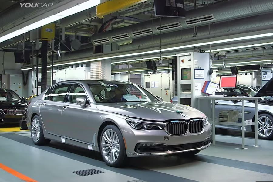 Πως γίνεται η ακριβή «υπερπαραγωγή» της BMW Σειρά 7 (video)