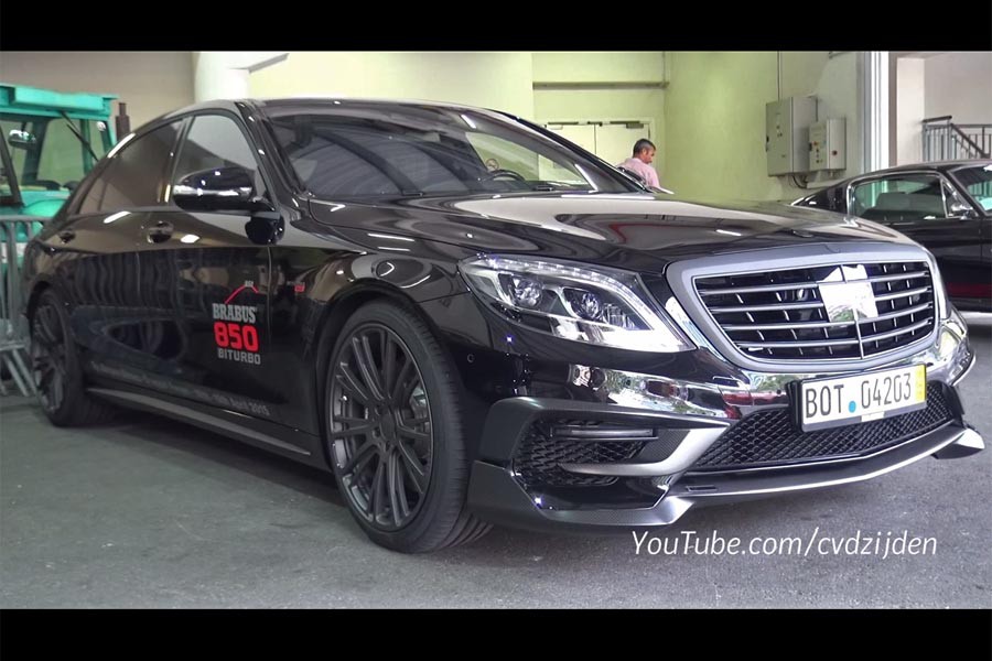 Mercedes S 63 AMG 850 ίππων «πυροβολεί» στο Μονακό (video)