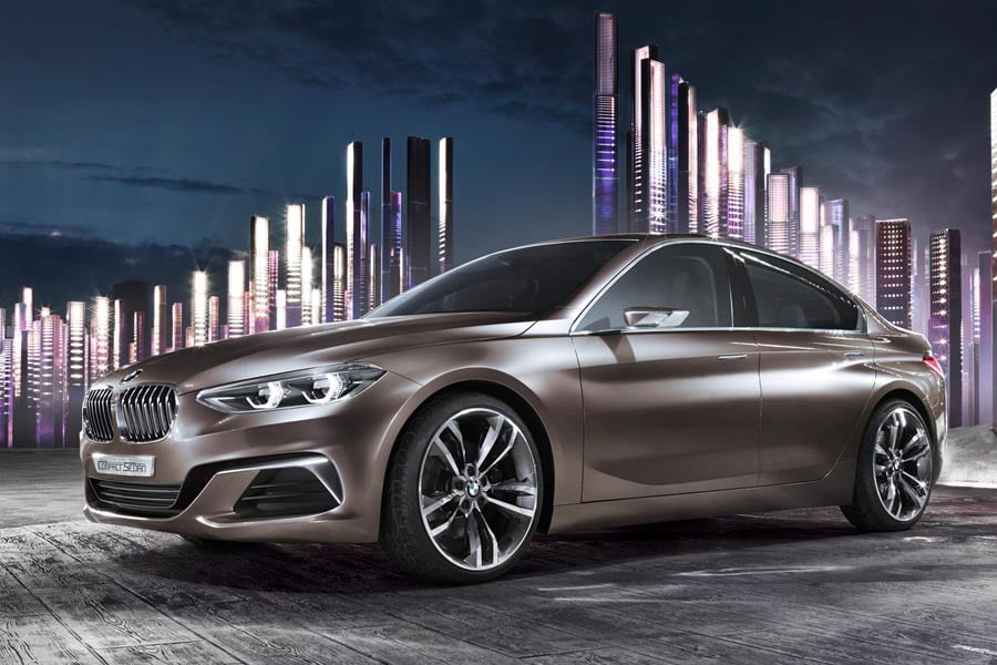 Νέα μικρομεσαία 4θυρη BMW Concept Compact Sedan