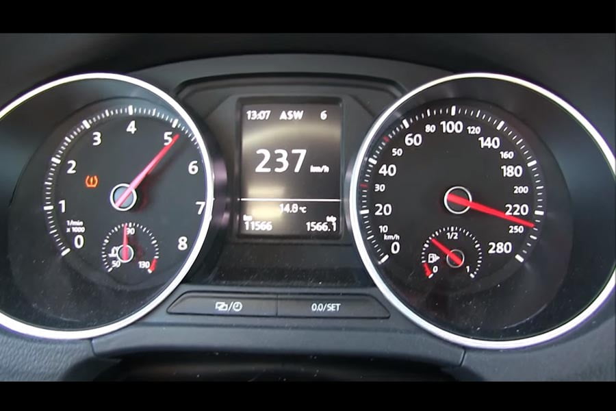 Επιτάχυνση 0-240 χλμ./ώρα με VW Polo GTI 1.8 TSI (video)