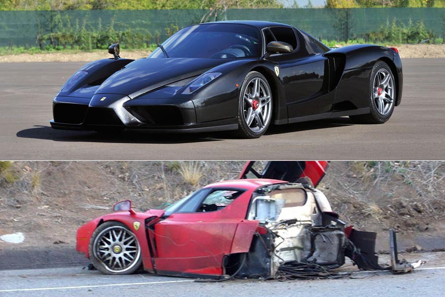 Τρακαρισμένη Ferrari Enzo θα πωληθεί 2 εκατομμύρια ευρώ!