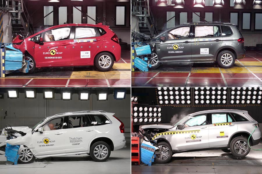 Τα ασφαλέστερα αυτοκίνητα του 2015 από το Euro NCAP