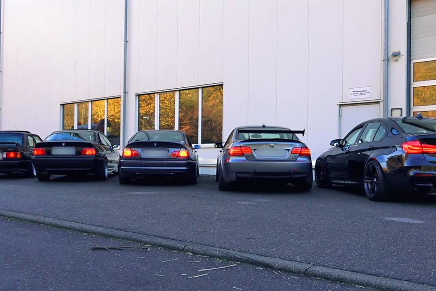 Σύγκριση ήχου κινητήρων μεταξύ των 5 γενεών BMW M3! (video)
