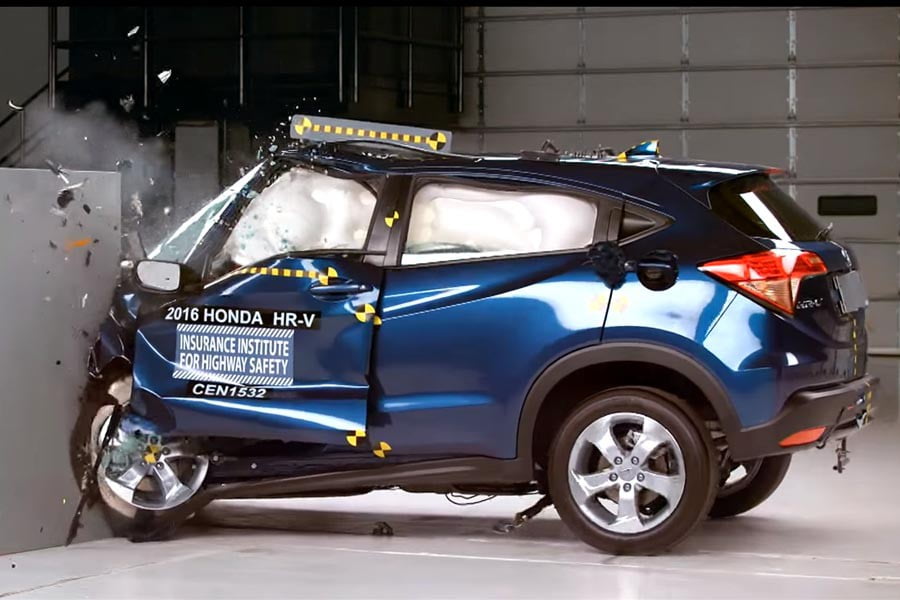 «Λύγισε» το Honda HR-V στα crash tests του αμερικάνικου IIHS