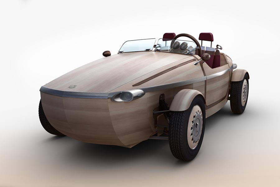 Toyota Setsuna concept κατασκευασμένο από ξύλο!