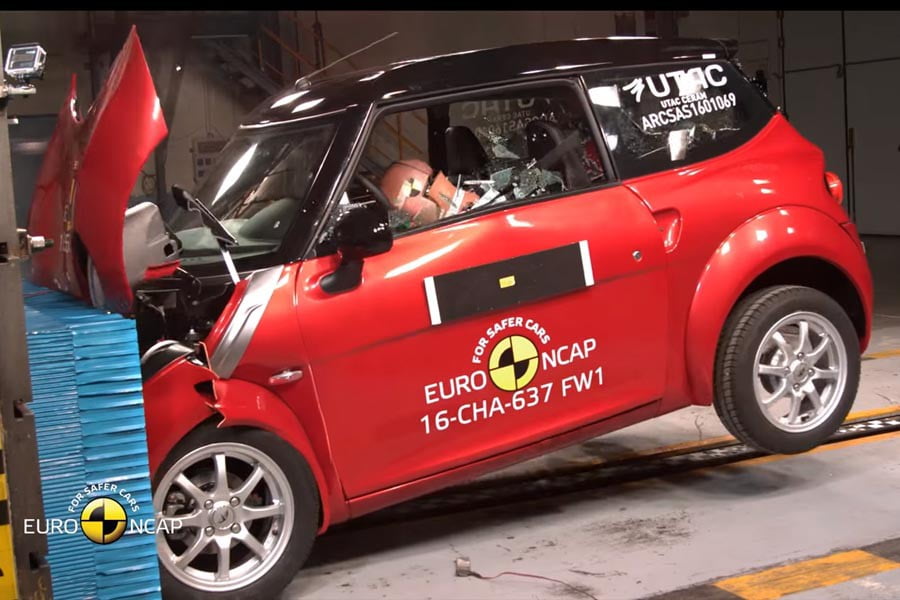 Νέα crash tests του Euro NCAP με… 1 έως 2 αστέρια! (+videos)