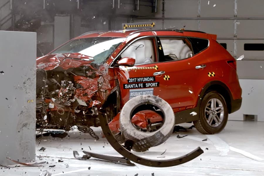 «Φρούριο» το νέο Hyundai Santa Fe στα crash tests του IIHS