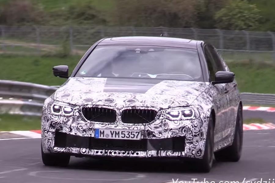 Η νέα BMW M5 δοκιμάζεται στο Nürburgring