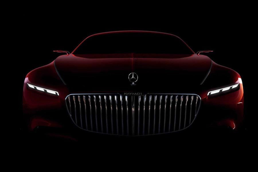 Νέα εικόνα της κουπέ Mercedes-Maybach Vision 6