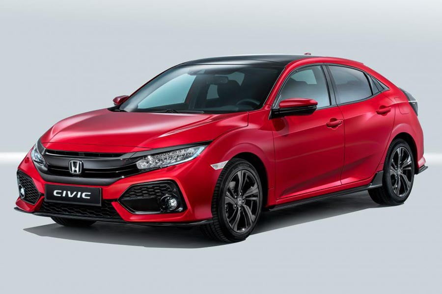 Νέο Honda Civic 5d με κινητήρες 1.0 λτ. και 1.5 λτ. VTEC Turbo