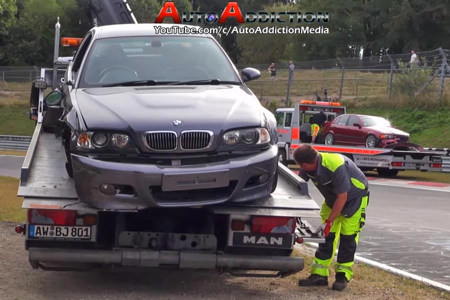 Χάος στην πίστα του Nürburgring από λάδια στην άσφαλτο