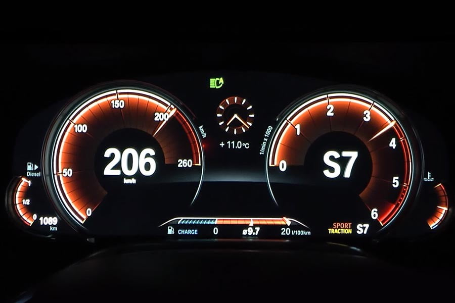 0-200 χλμ./ώρα με BMW 750d xDrive 400 PS (+video)