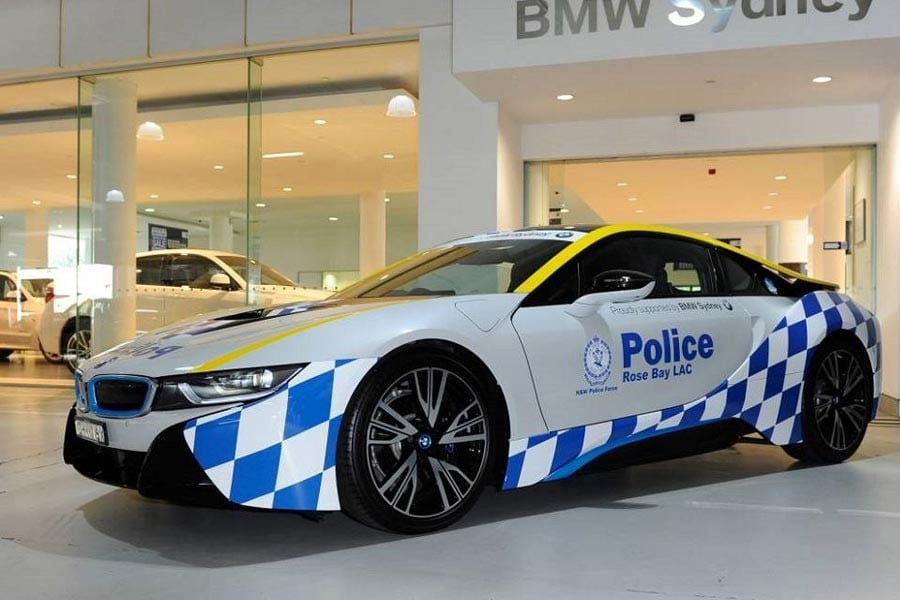 Περιπολικό BMW i8 για την αστυνομία της Αυστραλίας