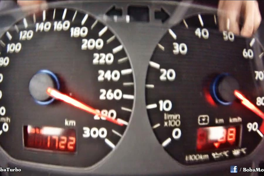 0-270 χλμ./ώρα σε 8,7 δλ. με VW Golf Mk2 ισχύος 1.100 ίππων!