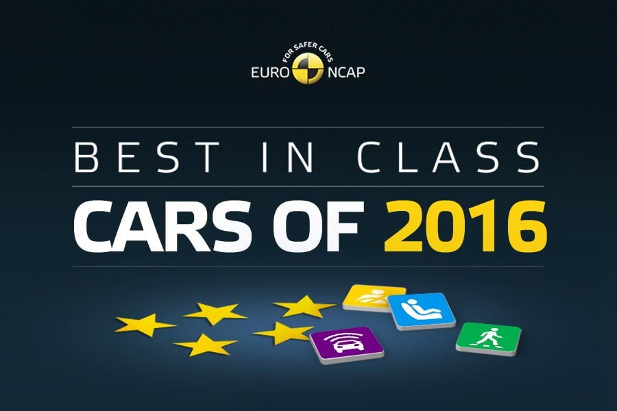 Τα ασφαλέστερα αυτοκίνητα του 2016 από το Euro NCAP