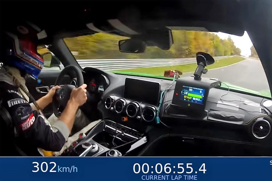 Mercedes-AMG GT R πηγαίνει τάπα στο Nürburgring