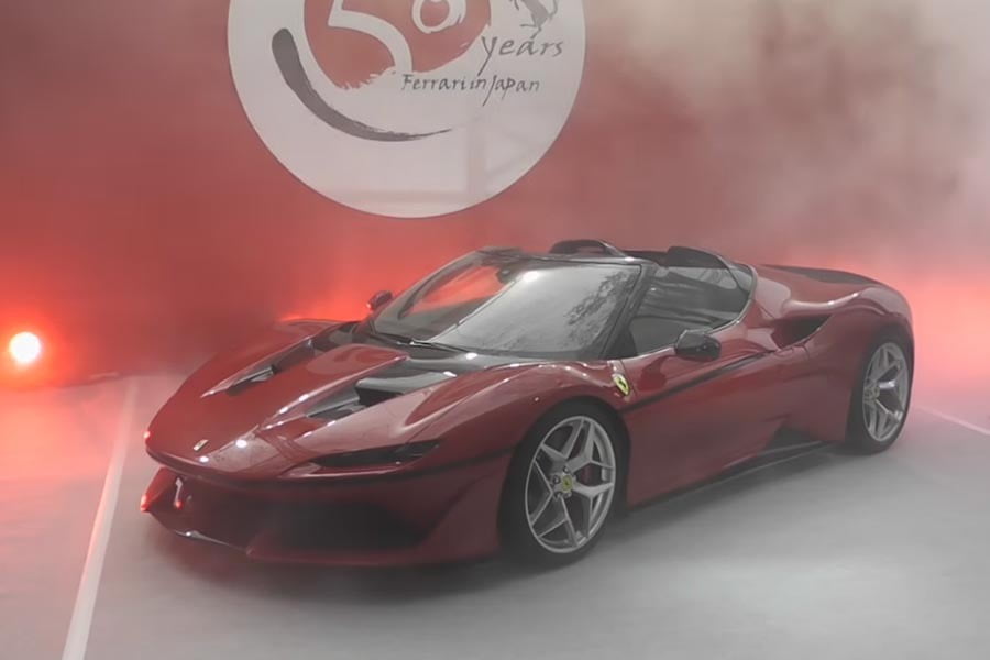 Δες από κοντά την Ferrari J50 (+video)