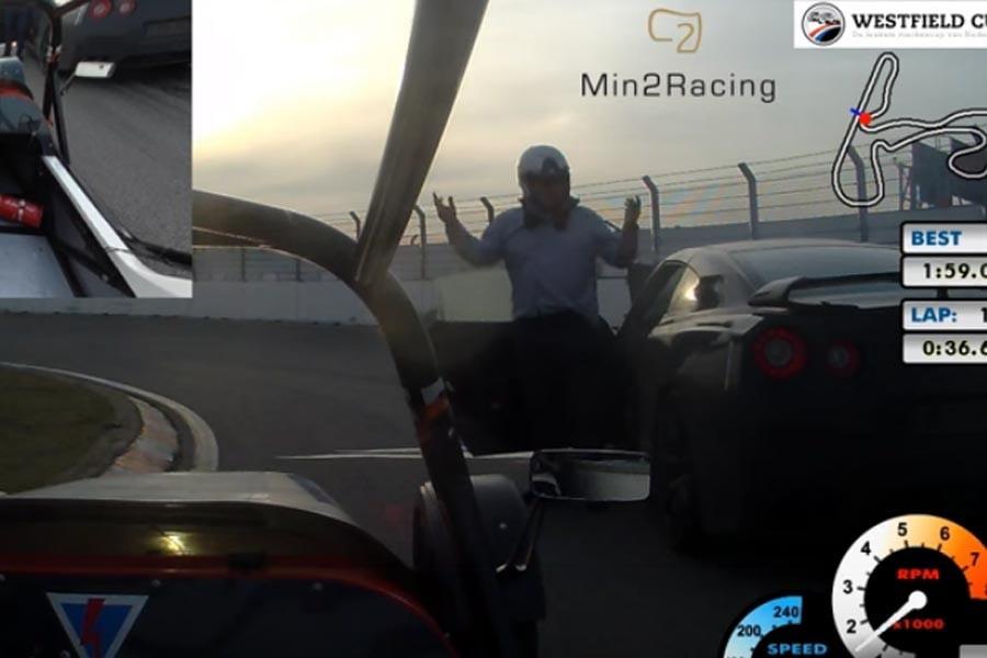 Έτσι διέλυσε το Nissan GT-R του (+video)