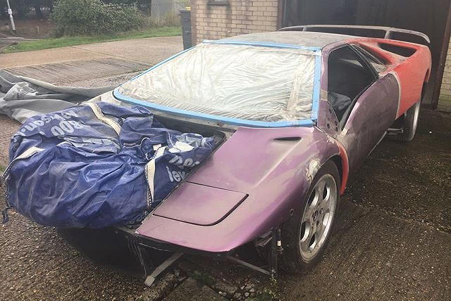 Βρέθηκε εγκαταλελειμμένη μία από τις 150 Lamborghini Diablo SE30