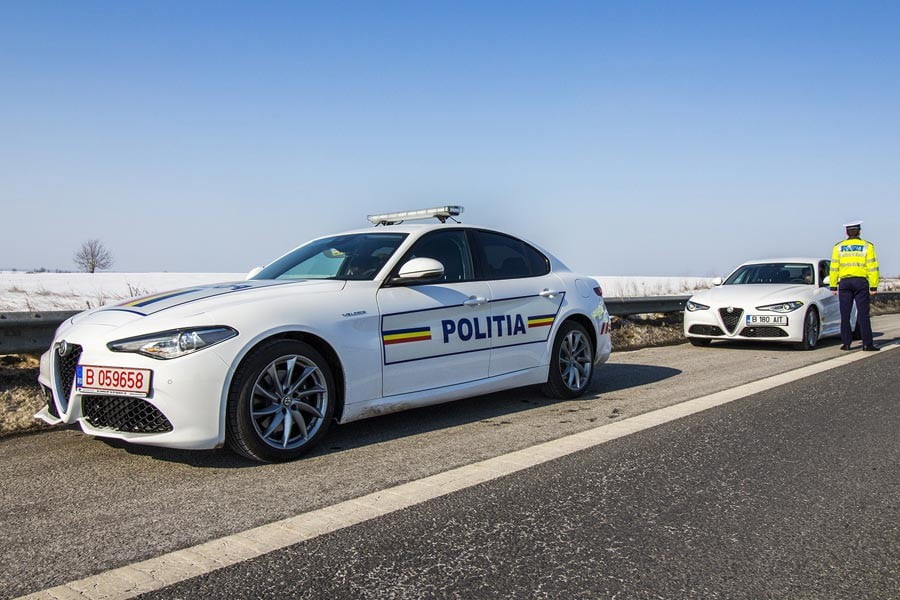 Alfa Romeo Giulia Veloce για τη ρουμάνικη αστυνομία