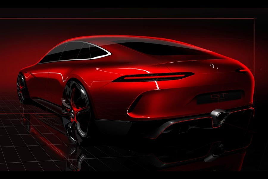 Νέο σπορ 4θυρο κουπέ Mercedes-AMG GT Concept
