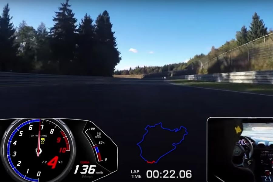 Το γρηγορότερο αυτοκίνητο παραγωγής στο Nurburgring (+video)