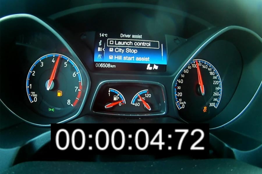 0-150 χλμ./ώρα με Ford Focus RS και Launch Control (+video)