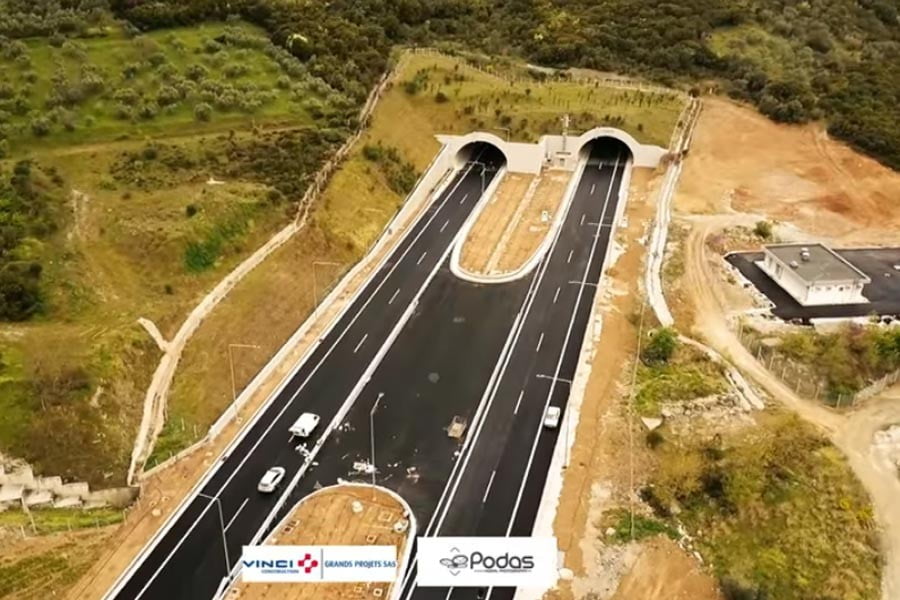 Αυτός είναι ο νέος δρόμος στα Τέμπη (+video)