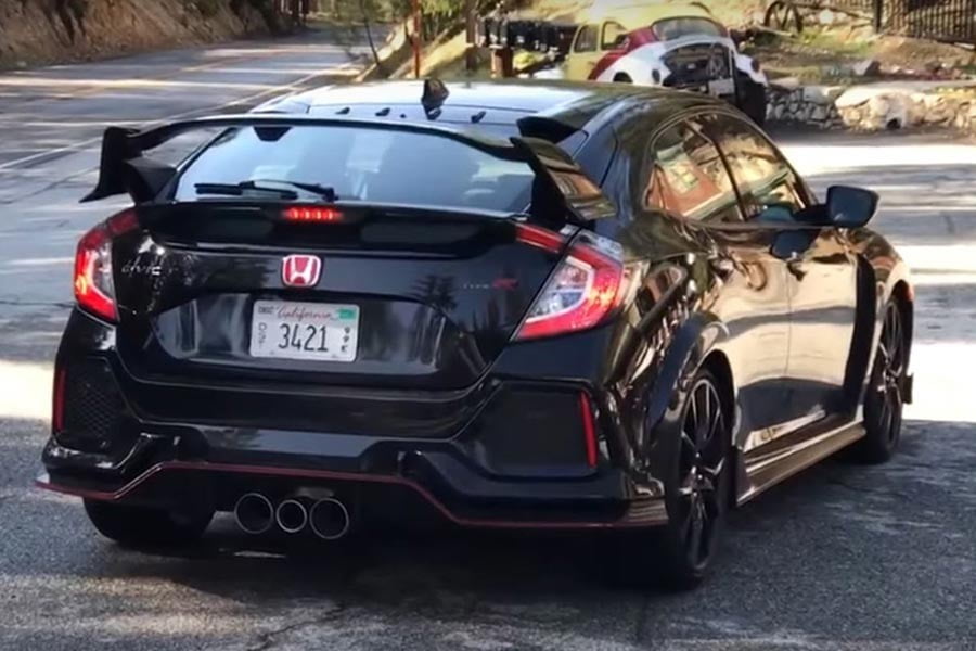 Το πρώτο video του νέου Honda Civic Type R στον δρόμο