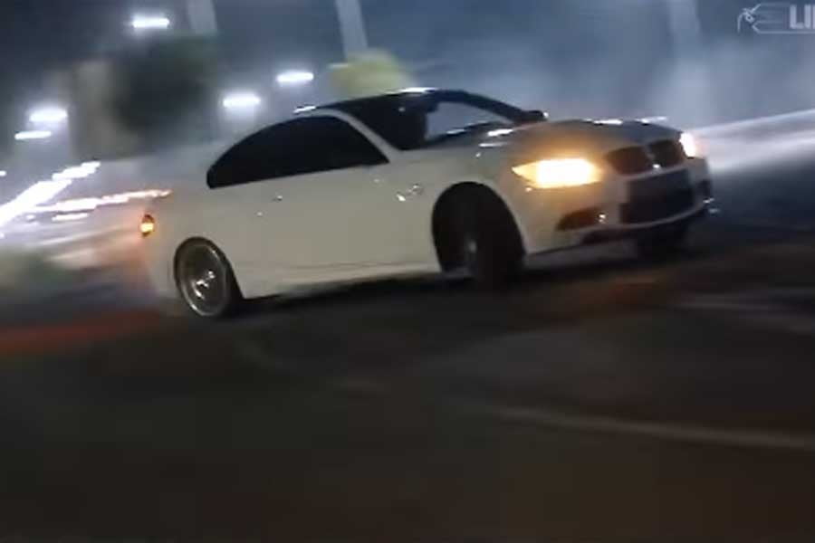 BMW M3 ντριφτάρει και 300ρίζει σε δημόσιο δρόμο (+video)
