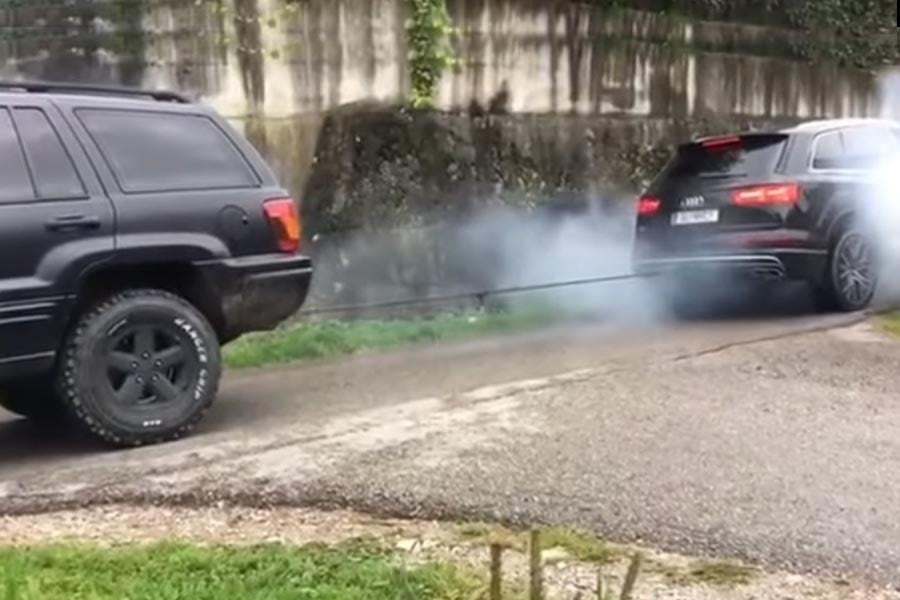 Κόντρα έλξης: Audi SQ7 vs Jeep Grand Cherokee (+video)