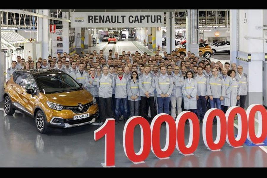 Ρεκόρ παραγωγής για το Renault Captur