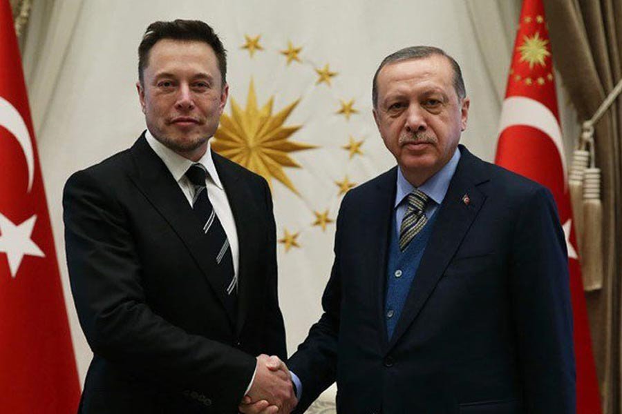 Ο Ερντογάν συναντήθηκε με τον ιδιοκτήτη της Tesla