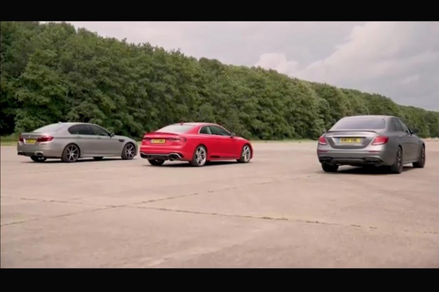 Γερμανικός εμφύλιος: Audi RS5 vs BMW M5 vs Mercedes-AMG E63S (+video 360)